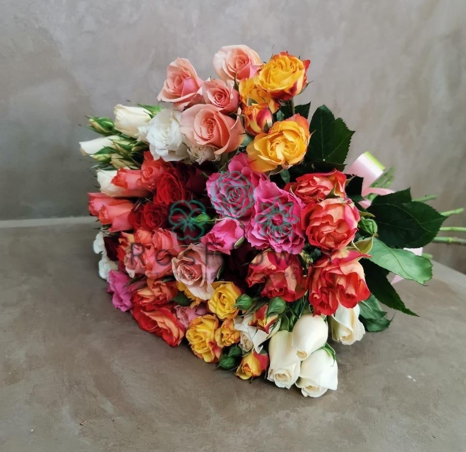 Букет цветов из: Розы в Самойловке