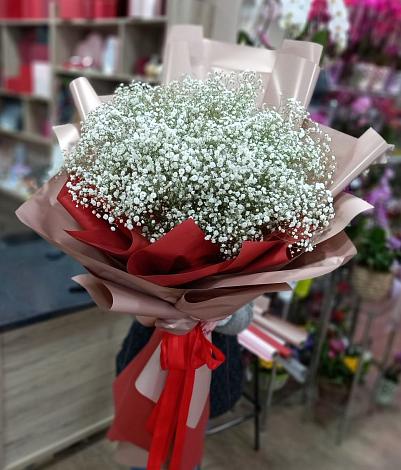 Букет цветов из: Гипсофила в Самойловке