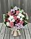 Букет цветов из: Альстромерии, Гвоздики, Розы и Хризантемы в Самойловке