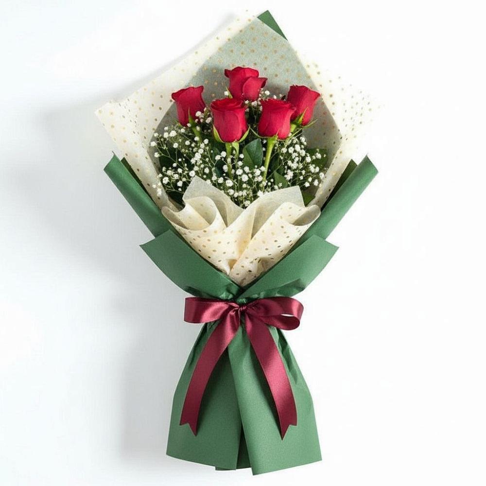 Букет цветов из: Розы в Самойловке