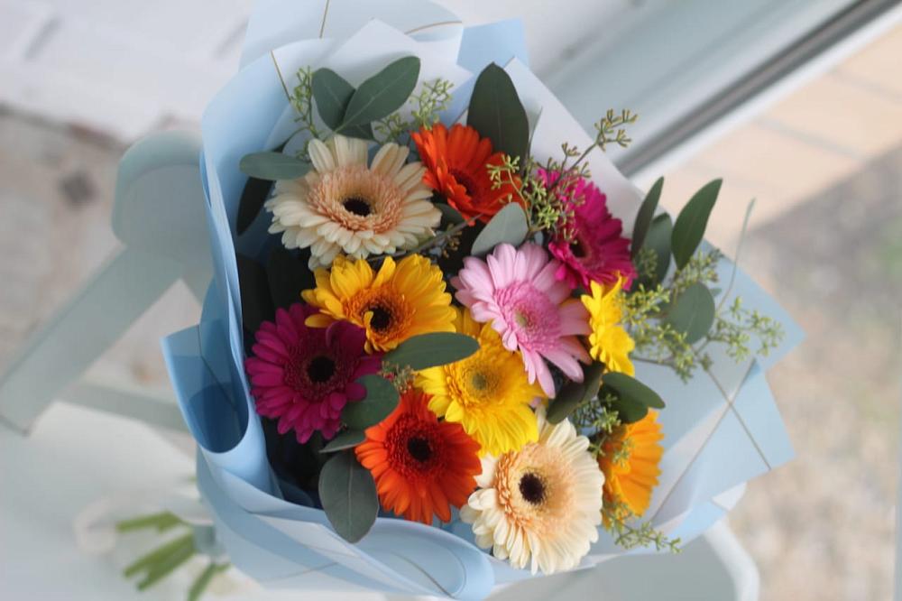 Букет цветов из: Герберы в Самойловке