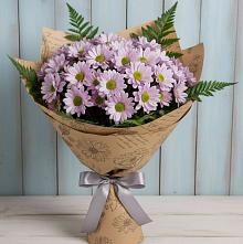 Букет цветов из:  Хризантемы в Самойловке