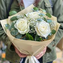 Букет цветов из:  Розы в Самойловке