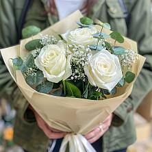 Букет цветов из:  Розы в Самойловке