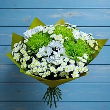 Букет цветов из:  Хризантемы #REPLACE_PRED# Самойловке