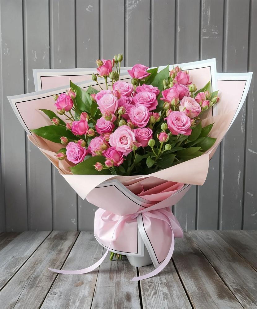 Букет Розовый кустик в Самойловке