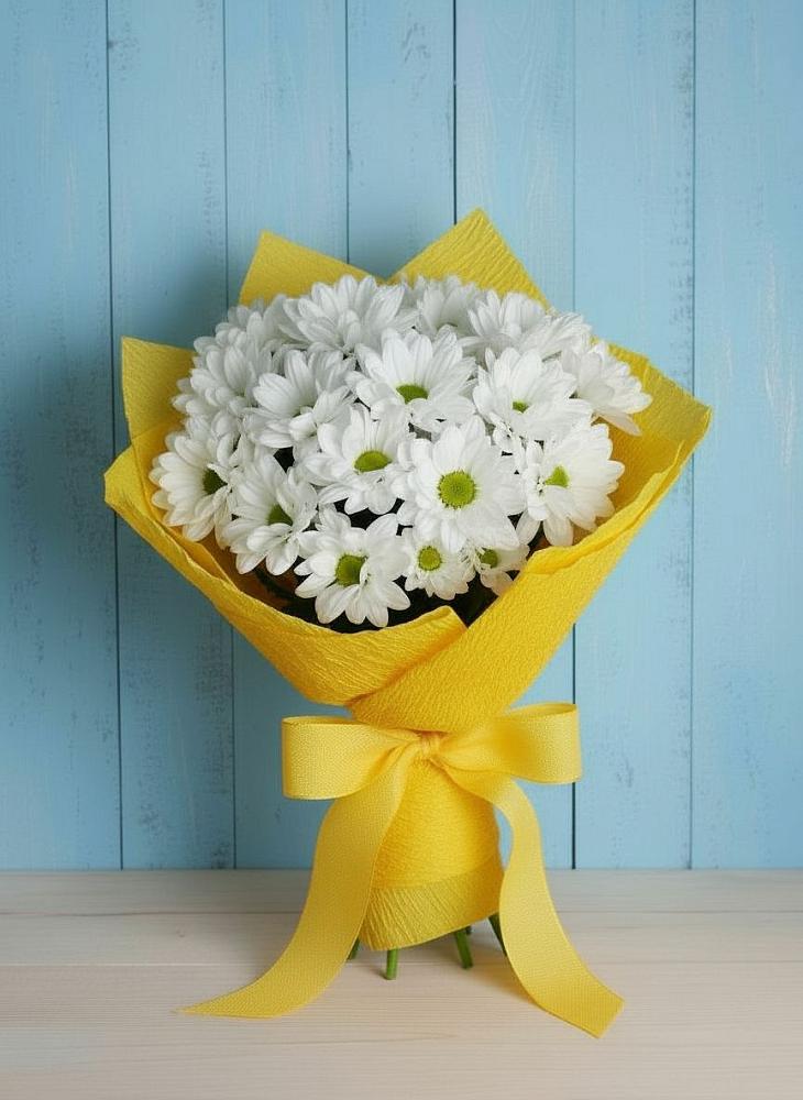 Букет цветов из: Хризантемы в Самойловке