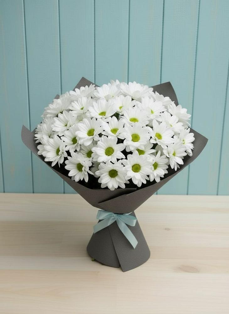 Букет цветов из: Хризантемы в Самойловке