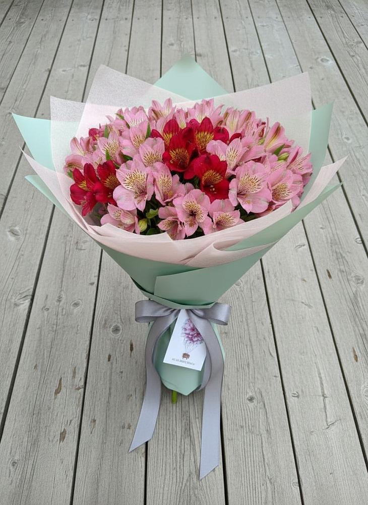 Букет цветов из: Альстромерии в Самойловке