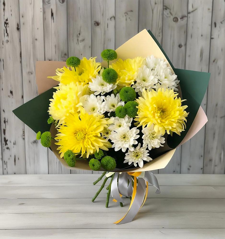 Букет цветов из: Хризантемы в Самойловке