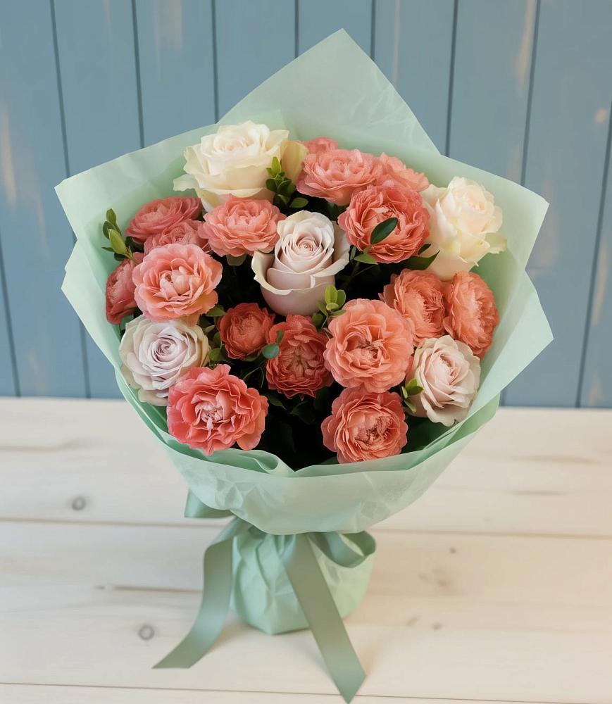 Букет цветов из: Розы в Самойловке