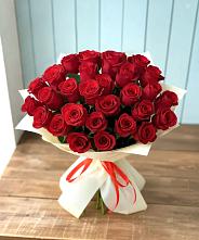 Букет 29 Красных роз в Самойловке