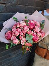 Букет цветов из:  Розы в Самойловке