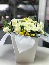 Цветочная композиция из Розы  в Самойловке