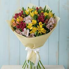 Букет цветов из:  Альстромерии в Самойловке