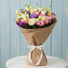 Букет цветов из:  Лизиантусы #REPLACE_PRED# Самойловке